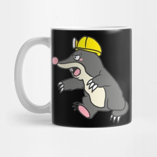 Mole Gardener Animal Funny Garden Gift Cool Mug